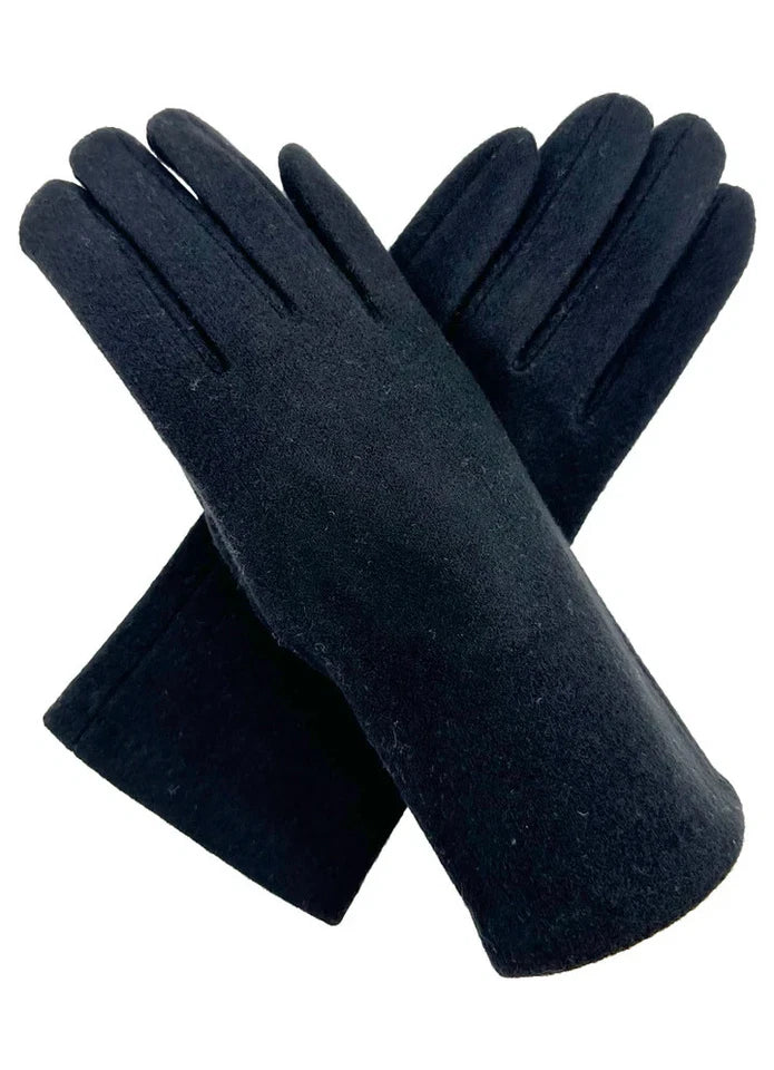 Women Plain Gloves Ladies Solid Colour Soft Cozy Winter Warm Touch Screen Gloves
