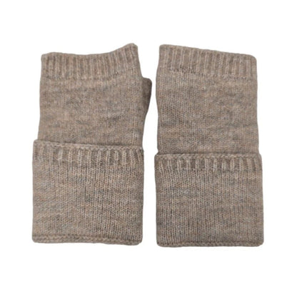 Women Cashmere Blend Soft Warm Gloves Ladies/Girls Winter Fingerless Knit Gloves