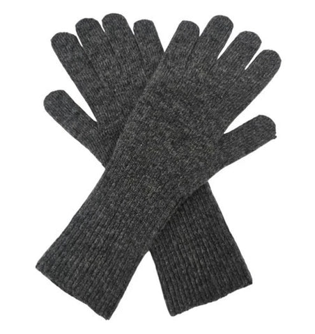 Women's Men's Knit Cashmere Blend Winter Gloves Hand Long Arm Warmers Gloves UK