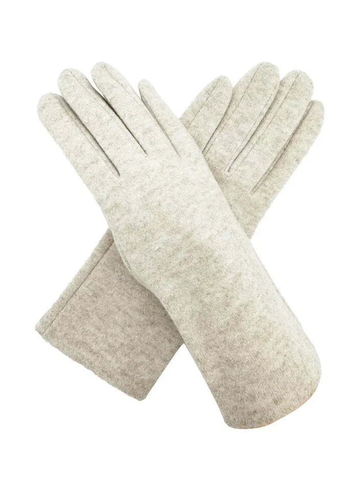 Women Plain Gloves Ladies Solid Colour Soft Cozy Winter Warm Touch Screen Gloves