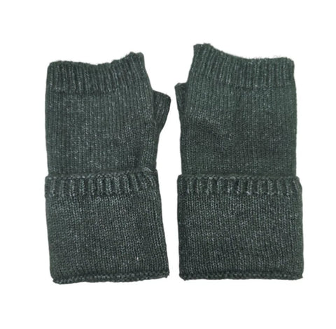 Women Cashmere Blend Soft Warm Gloves Ladies/Girls Winter Fingerless Knit Gloves