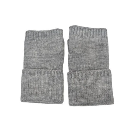 Women Cashmere Blend Soft Warm Gloves Ladies/Girls Winter Fingerless Knit Gloves