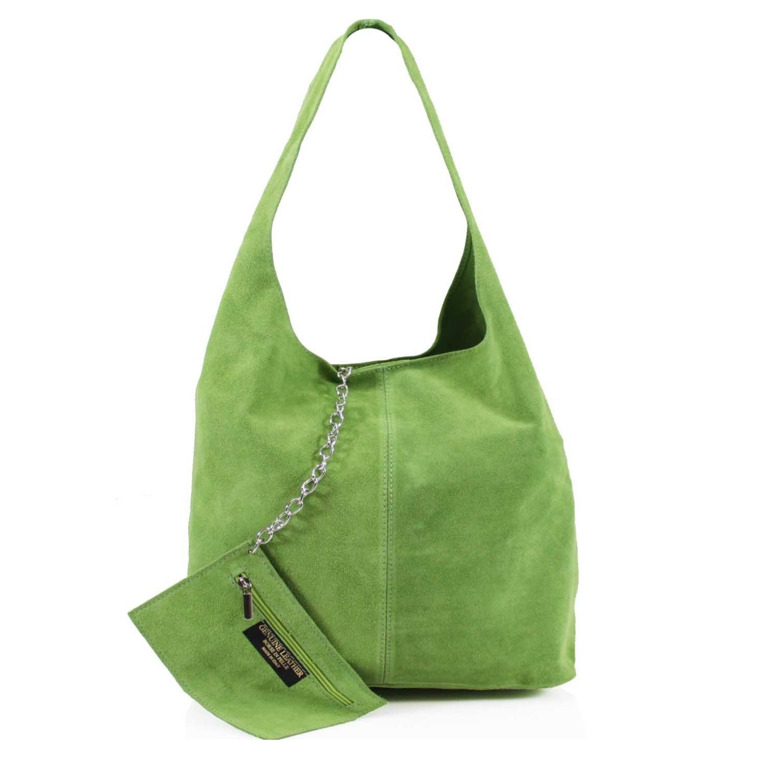 Italian Designer Soft Suede Leather Shoulder Bag
