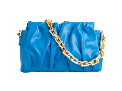 Women's Faux Leather Shoulder Bag Chain Handle Evening Wedding Party Handbags