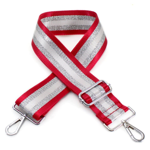 Canvas Strap - Red Stripes