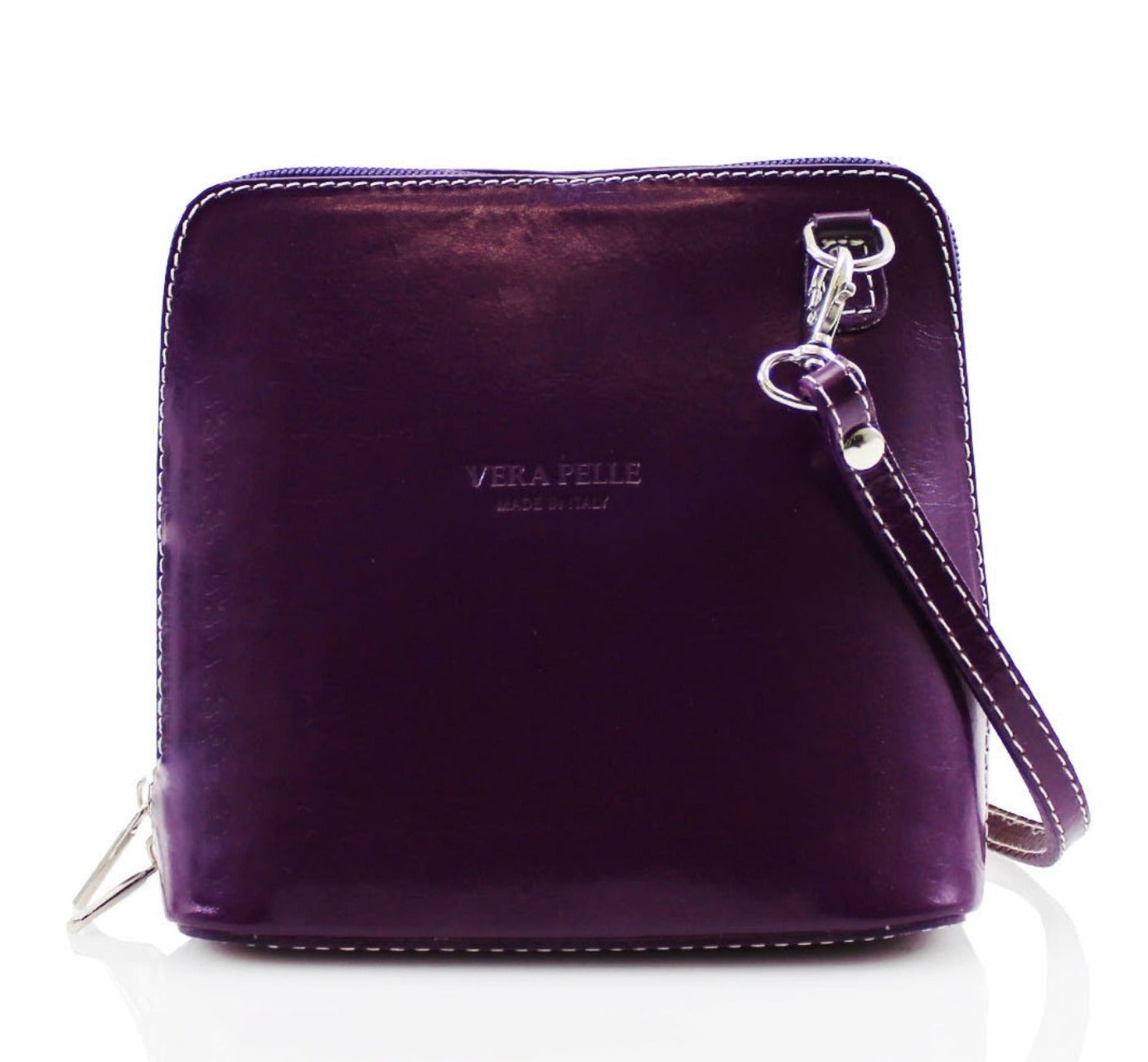 VP Real Leather Small Square Bag