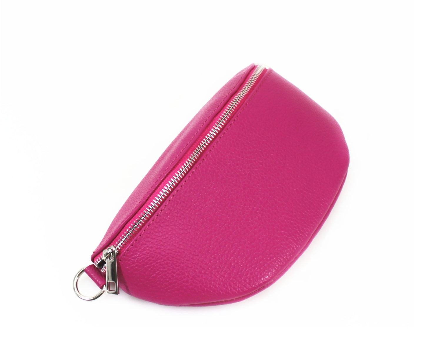 REAL LEATHER - Sling Bag/ Bum Bag Passport Bag