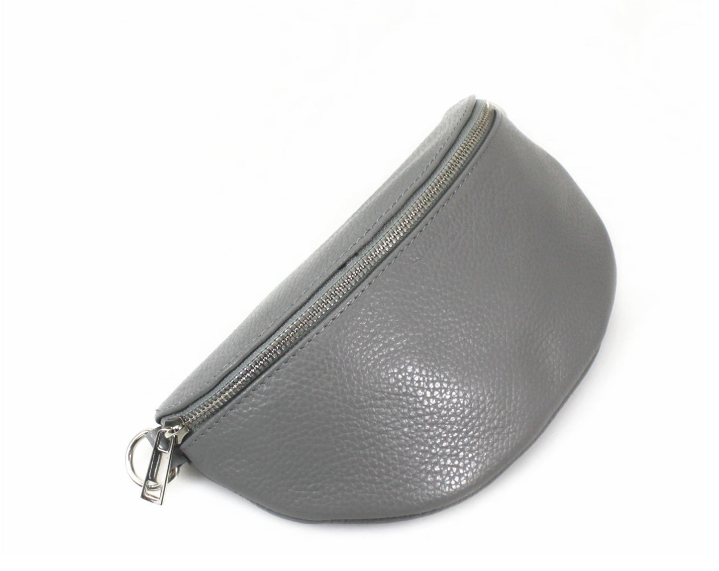 REAL LEATHER - Sling Bag/ Bum Bag Passport Bag
