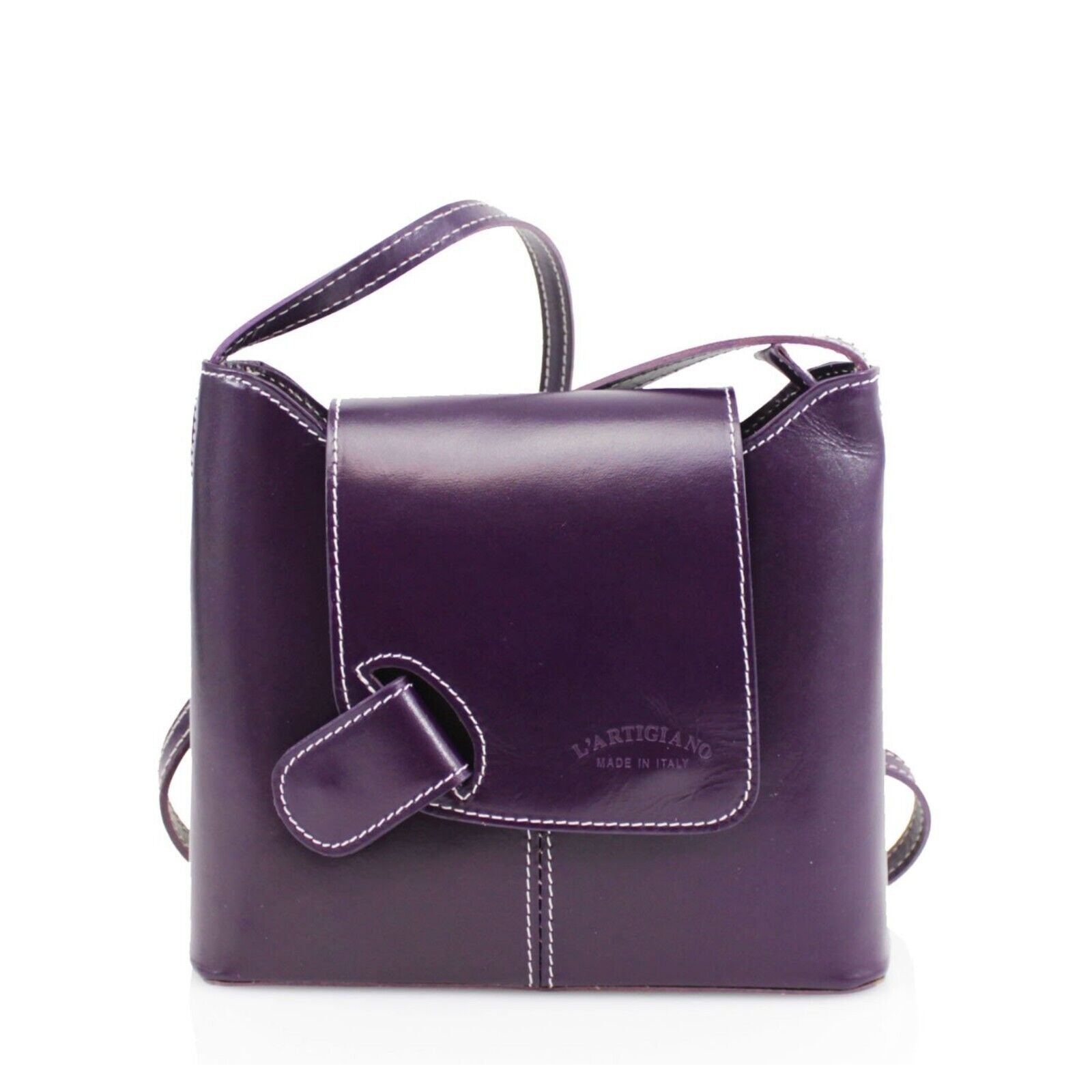 VP Cascino Italian Leather Crossbody Bag